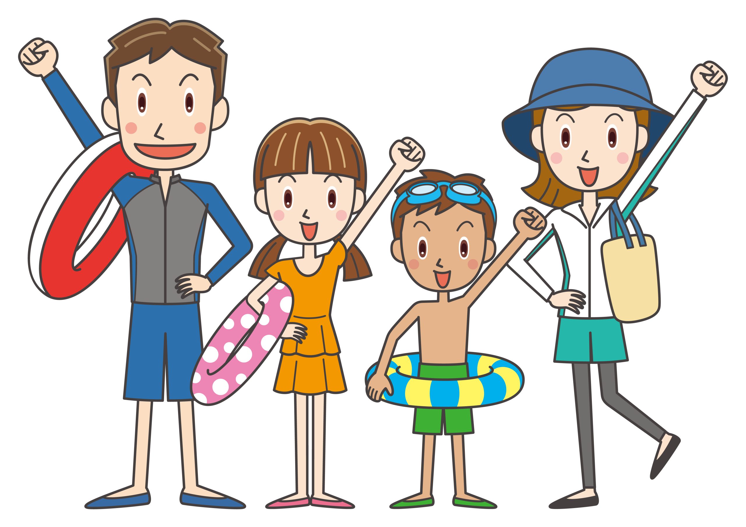 海水浴（家族）